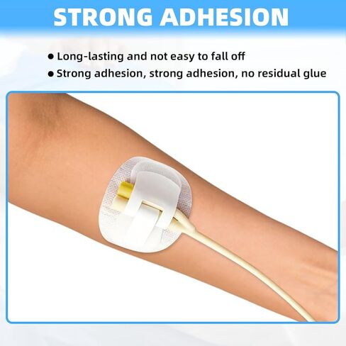 30Pcs Foley Catheter Stabilization Device, Catheter Tube Holder, Adhesive Catheter Urinary Leg Bag Legband Holder Catheter Supplies for Single/Double Tube, G Tube and Feeding Tube in Place in Saudi Arabia