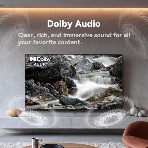 FPD 40-inch Smart TV, 1080p Google TV with Google Play Built-in Google Cast, HDR 10, Dolby Audio, Voice Remote, Full HD Flat Screen Television (Palette-Series, CG40-P3, 2024) in Kuwait