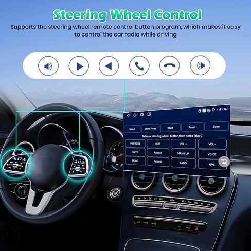 راديو سيارة لـ Toyota 4Runner 2010-2019: [2G+64G] ستيريو سيارة 9 بوصة مع Carplay Android Auto ، ترقية شاشة تعمل باللمس لـ 4Runner مع كاميرا النسخ الاحتياطي DSP in Kuwait