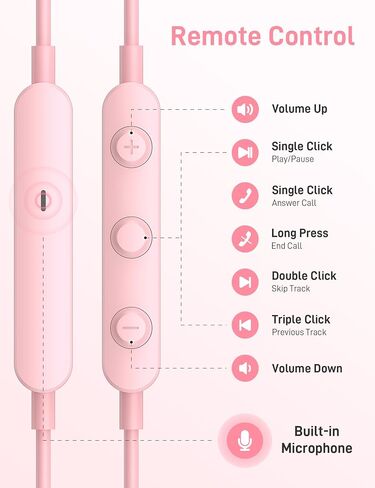 iMangoo for MFi-Certified Lightning Wired Earbuds for Apple,Magnetic in Ear Buds Headphones with HiFi Bass,3 Ear Tips & Mic Corded Earphones for Gym,Commuting,Home for iPhone 14 Plus 13 12 11 Pro Max in Saudi Arabia