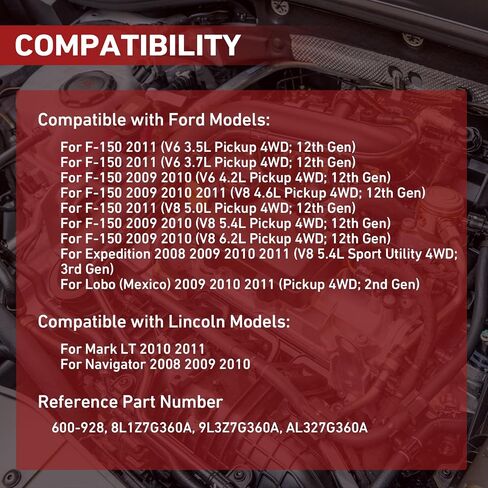 4WD CASE CASE Shift Actuator استبدال ، متوافق مع Ford F-150 ، Expedition ، LOBO 2009 2010 2011 in Kuwait