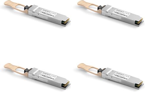 SpeedyFiberTX - QSFP28 100GBASE-SR4 850nm 100m MPO-12 UPC MMF Optical Transceiver Module, Support 4 x 25G-SR | Compatible for Cisco QSFP-100G-SR4-S in Kuwait