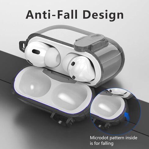 (with Safety Lock) Clear Case Compatible with Cute Apple Airpods 4 Cases 2024 Women, VISOOM Soft TPU Transparency Air pods 4 Gen Cases iPods 4 Earbuds Case Girl Bling Keychain for Airpod iPod 4th Gen in Kuwait