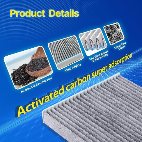 Air Filter Fits ES300h, UX200, AVALON, CAMRY, C-HR, COROLLA, COROLLA CROSS, HIGHLANDER, RAV4, SIENNA, VENZA in Saudi Arabia