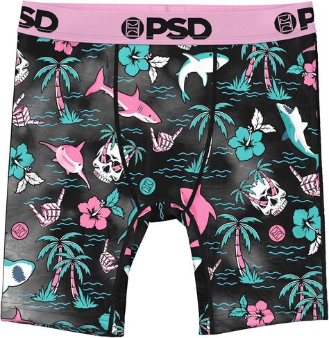 PSD Youth Boy's Punk Pop Youth Boxer Brief 3-Pack - Comfortable Underwear for Active Boys, Boxers for Boys, X-Large in Saudi Arabia