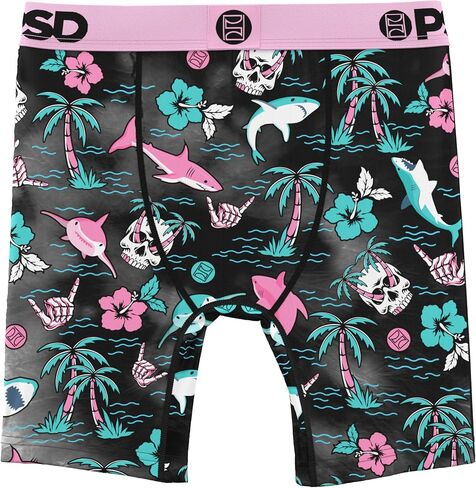 PSD Youth Boy's Punk Pop Youth Boxer Brief 3-Pack - Comfortable Underwear for Active Boys, Boxers for Boys, X-Large in Saudi Arabia