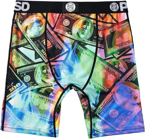 PSD Youth Boy's Punk Pop Youth Boxer Brief 3-Pack - Comfortable Underwear for Active Boys, Boxers for Boys, X-Large in Kuwait