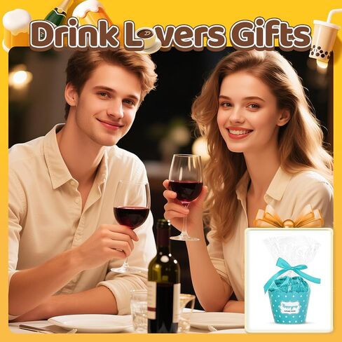 HAPPYPOP Funny Gifts for Wine Lovers - Wine Gifts for Women, Wine Stocking Stuffers Gifts, Fuzzy Wine Socks in Saudi Arabia
