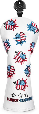 Golf Mallet Putter Cover Headcover, USA Style Magnetic Closure Premium Leather Headcovers Golf Mallet Putter Cover for Golf DF3 Putter in Kuwait