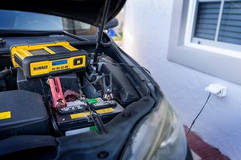 DeWalt DXAE200 Professional Rolling 40 Amp Battery Charger, 3 Amp Maintainer with 200 Amp Engine Start in Kuwait