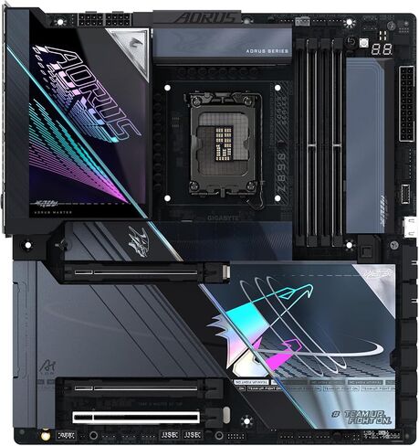 Gigabyte Z890 Aorus Xtreme AI Top Intel Core Ultra (Series 2) LGA 1851 Motherboard ، E-ATX ، DDR5 ، 4X M.2 ، PCIe 5.0 ، Thunderbolt 5 ، WiFi7 ، 10GBE LAN ، EZ-LATCH in Kuwait