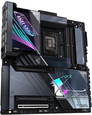 Gigabyte Z890 Aorus Xtreme AI Top Intel Core Ultra (Series 2) LGA 1851 Motherboard ، E-ATX ، DDR5 ، 4X M.2 ، PCIe 5.0 ، Thunderbolt 5 ، WiFi7 ، 10GBE LAN ، EZ-LATCH in Kuwait