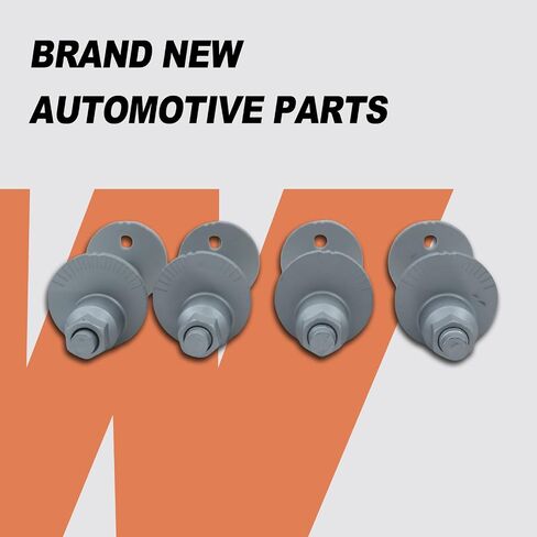 4PCS Lower Control Arm Cam Bolts Kit for Toyota Tundra, Sequoia 2008-2019, Front Alignment Camber Toe Adjustment Bolts -OE# 48409-34041, 48190-34010 in Saudi Arabia