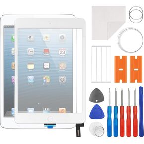 New Touch Screen Digitizer Replacement for iPad Mini 4 2015 A1538 A1550 with OCA Adhesive Repair Tools Kit-No LCD Screen in Saudi Arabia