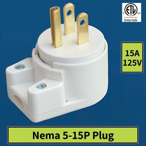 (3pack) الولايات المتحدة الأمريكية كندا NEMA 5-15P 15AMP 125V الأسرة 3 قطب DIY الزاوية اليمنى AC PLUP 90 درجة 12 الاتجاه in Kuwait
