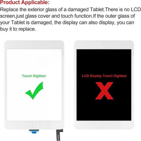 بديل جديد لرقم الشاشة لللمس لـ iPad Mini 4 2015 A1538 A1550 مع شاشة LCD للاصطدام OCA in Saudi Arabia