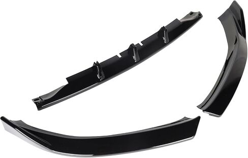 SCITOO Glossy Black Front Bumper Lip STP-Style Fits for 2008-2012 for Audi A5 Quattro 2010-2012 for Audi A5 ABS Front Lip Spoiler in Saudi Arabia