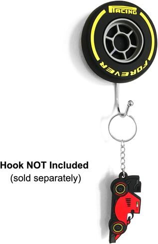 Racing Driver Car Key Chain Keychain Auto Tire Compatible with Formula One F1 Team Fan Gift Accessory in Saudi Arabia