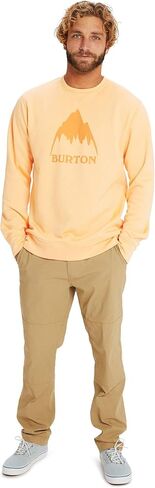 Burton Men's Oak Pullover Crew, Forest Moss Heather, L in Saudi Arabia
