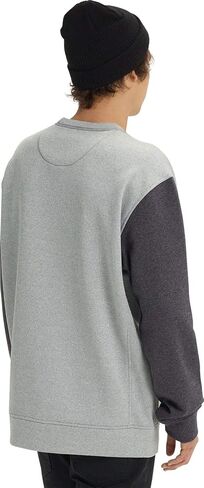 Burton Men's Oak Pullover Crew, Forest Moss Heather, L in Saudi Arabia