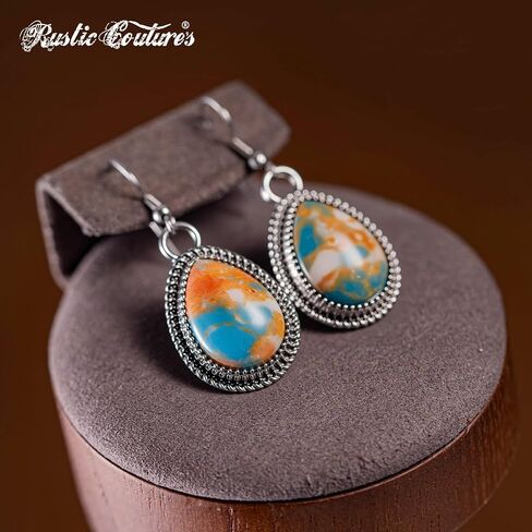 Rustic Couture's Western Necklace Earrings Jewelry Set for Women in Saudi Arabia