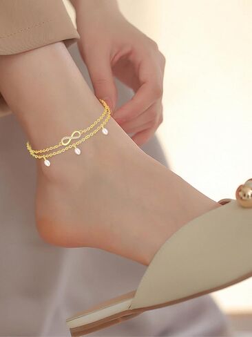 Palpitate Anchor Anklets for Women Sailor Anchor Nautical Ankle Bracelet 925 Sterling Silver Anchor Jewelry Gifts for Women in Saudi Arabia