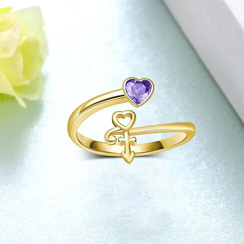 Prince Symbol Ring 925 Sterling Silver Adjustable Wrap Prince Symbol Ring for Prince Lover in Saudi Arabia