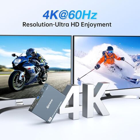 8K HDMI KVM Switch 1 Monitors 2 Computers Support 8K@60Hz 4K@120Hz,USB 3.0 HDMI KVM Switches Share 1 Monitor and 3 USB Devices,Wired Remote,12V Power Adapter and 2 USB3.0 Cables Included. in Saudi Arabia