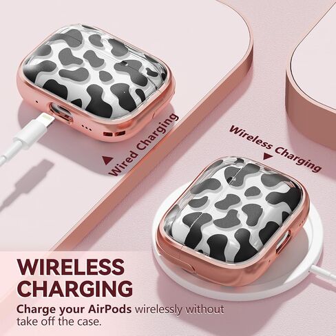 with Safety Lock for AirPods 4 Case 2024, TPU Clear AirPod 4th Generation Case,Air Pod 4 Cases for Women Girly, AirPods 4 with Active Noise Cancellation Cases with Cleaner Kit - Checkerboard in Kuwait