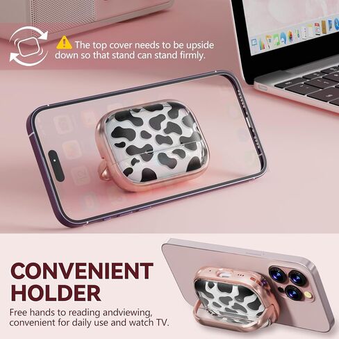 with Safety Lock for AirPods 4 Case 2024, TPU Clear AirPod 4th Generation Case,Air Pod 4 Cases for Women Girly, AirPods 4 with Active Noise Cancellation Cases with Cleaner Kit - Checkerboard in Kuwait