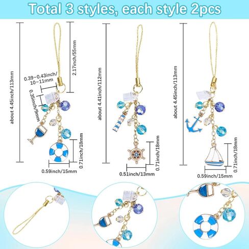 Sunnyclue 6pcs 2 Styles Phone Dust Plug Scarm Charm Smartphone Charms Alloy Blue Glass Silver Moon Star Presants Presons Mobile Hoti Grapp Slops Associory for Women Adults Cellsons Hanging Decors in Kuwait