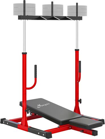 Soozier Vertical Leg Press Machine, 660LBS Capacity, Leg Strength Training Machine with Adjustable Leg, Back, and Head Positions for Home Gym, 2" Olympic Plate Compatible in Saudi Arabia