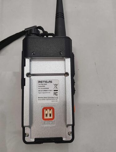RETEVIS RB58 RADIONPANTING BLUETOOTH ثنائية الاتجاه (حزمة 2)-Talkie Long Ralke مع بطارية 1800 مللي أمبير في الساعة ، والتحكم في التطبيق ، وتنبيه الطقس NOAA ، و VOX ، وإنذار الطوارئ للتخييم ، والمشي لمسافات طويلة ، على الطرق الوعرة in Saudi Arabia