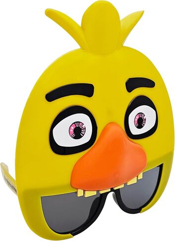Sun-Staches Official Freddy Fazbear Sunglasses | Five Nights at Freddy's Costume Accessory | One Size Fits Most in Saudi Arabia