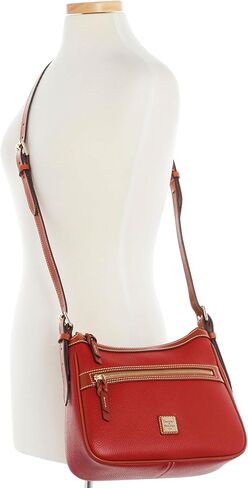 أكياس Dooney & Bourke Crossbody للنساء ، Presley Pebble Grain Leather Crossbod in Kuwait