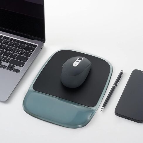 Staples 811891 Gel Mouse Pad/Wrist Rest Combo Blue Crystal (18259) in Saudi Arabia