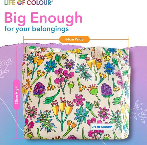 Life of Colour Painting Kit - 2 Flower in Vase Boards Acrylic Paint Pens for No Mess Painting - Impressive 15.7 x 11.8 Inches Ready for Joyful Display - Arts and Crafts for Adults in Saudi Arabia