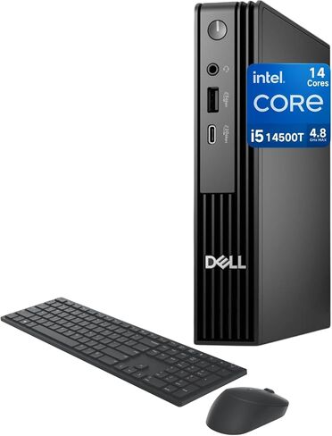 Dell Inspiron 3910 Business Desktop Computer ، 12th Gen Intel Core I5-12400 ، Windows 11 Pro ، RAM 16GB ، 512GB SSD ، Intel UHD Graphics ، Bluetooth ، WiFi ، لوحة المفاتيح والماوس ، Mist Blue in Saudi Arabia