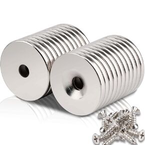 Min CI 50 PCS Magnets Neodymium Magnet Magnets Rare Earth Magnets ، مغناطيس صغير لخزائن الحرف Warehop Door المستخدمة مع مسامير (12 × 4 مم 4 مم 4 مم) in Kuwait