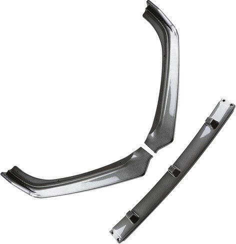 MUCO New Front Bumper Lip Compatible with 2018-2021 10th Gen Honda Accord 4 Door Sedan Glossy Black in Saudi Arabia