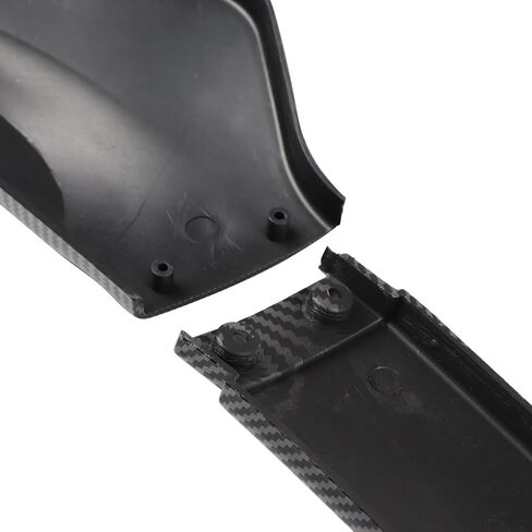 MUCO New Front Bumper Lip Compatible with 2018-2021 10th Gen Honda Accord 4 Door Sedan Glossy Black in Saudi Arabia