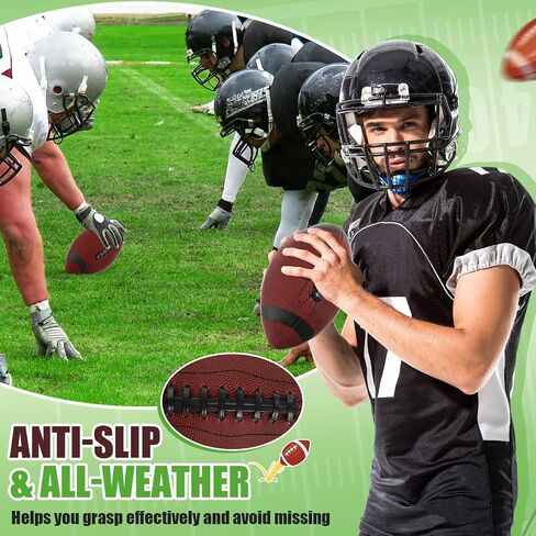 Jerify 12 PCS SIZE 9 COMPONET LEATHERS SIZE SIZE FOURBOOK BALK FOOT BALL مع مضخة كلية في الهواء الطلق في الهواء الطلق كلية المدرسة الثانوية لتدريب اللعب الترفيهي in Saudi Arabia