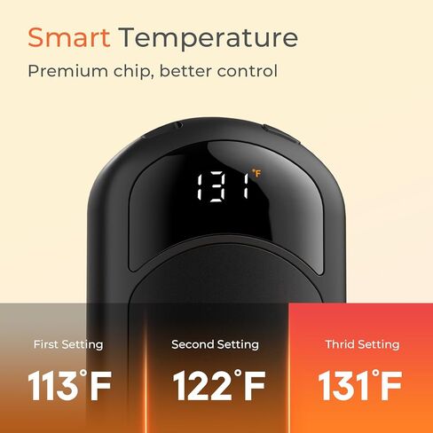 تدفئة اليدين قابلة لإعادة الشحن ، 4 عبوات أكثر دفئًا من اليد الكهربائية مع صندوق هدايا ، وبطارية LED وشاشة درجة الحرارة ، وسخان جيب محمول سريع للتدفئة ، والنساء ، والتخييم ، والصيد السماوي in Kuwait