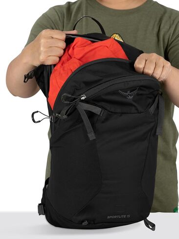 Osprey Sportlite 15L Unisex Lightweight Hiking Backpack, Alkaline/Hotspot Pink in Kuwait