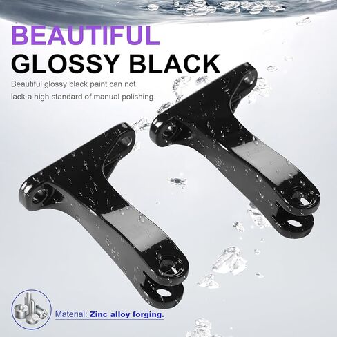 Male Mounts Passenger Footpeg Mounting hook bracket for Harley Street Road Glide Road King electra Glide 1993-2024 (Chromed) in Saudi Arabia