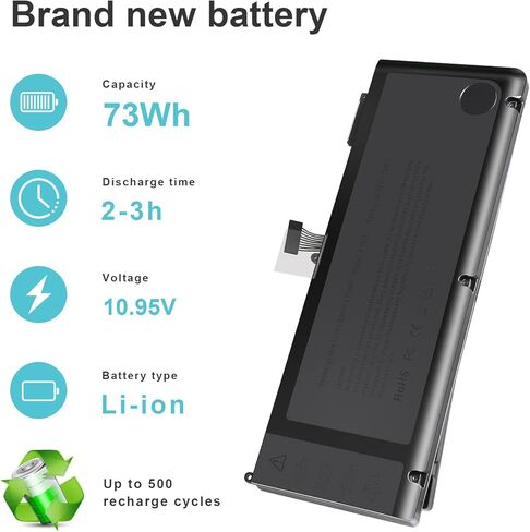 Fancy Buying 56Wh A1280 Laptop Battery for Apple A1280 A1278 (2008 Version) MacBook 13-Inch Series, Compabiel for MB771G/A MB467LL/A MB466LL/A in Saudi Arabia