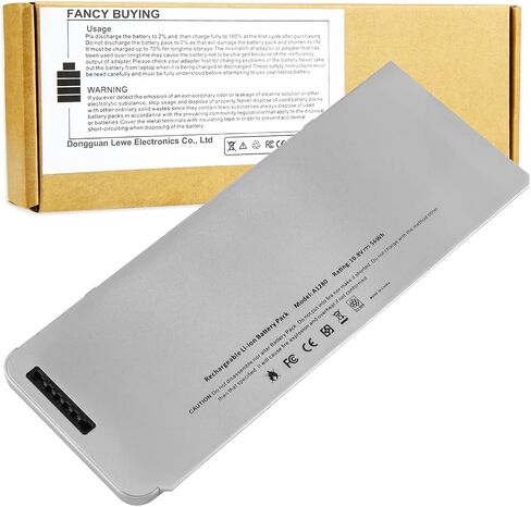Buying Buying 56WH A1280 بطارية الكمبيوتر المحمول لـ Apple A1280 A1278 (إصدار 2008) MacBook 13 بوصة ، Compabiel لـ MB771G/A MB467LL/A MB466LL/A in Kuwait