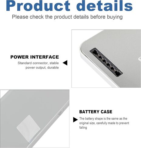 Buying Buying 56WH A1280 بطارية الكمبيوتر المحمول لـ Apple A1280 A1278 (إصدار 2008) MacBook 13 بوصة ، Compabiel لـ MB771G/A MB467LL/A MB466LL/A in Kuwait