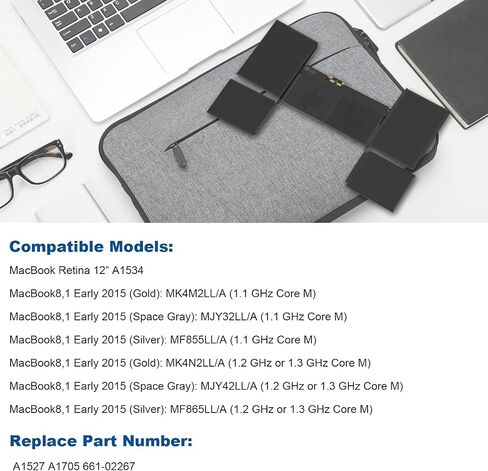 Buying Buying 56WH A1280 بطارية الكمبيوتر المحمول لـ Apple A1280 A1278 (إصدار 2008) MacBook 13 بوصة ، Compabiel لـ MB771G/A MB467LL/A MB466LL/A in Kuwait