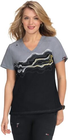 KOI Lite Stretch 1087PLM Women's Reform Placement Top Fierce Divine M in Saudi Arabia
